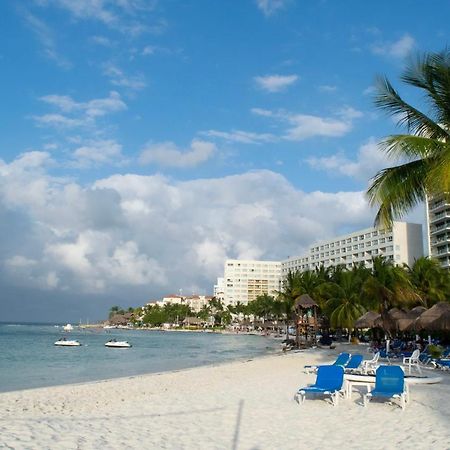 Oceanfront Condo At Voted Best Cancun Sandy Beach Экстерьер фото