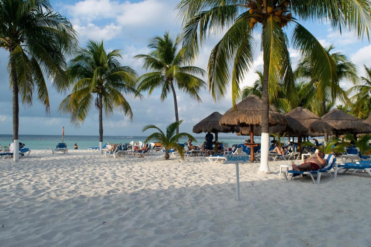 Oceanfront Condo At Voted Best Cancun Sandy Beach Экстерьер фото